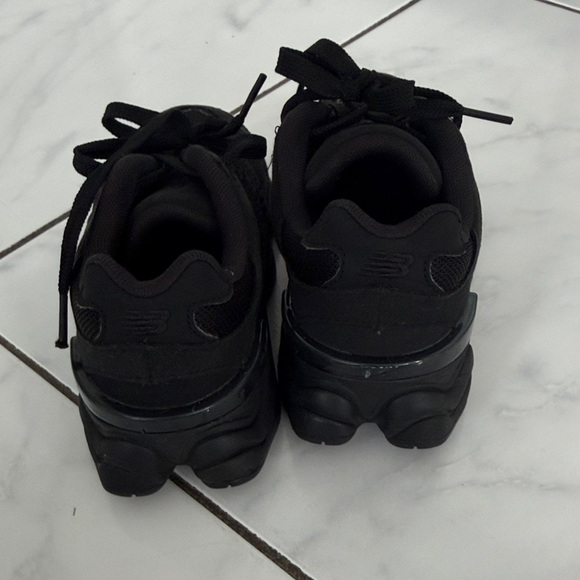 New Balance All-Black Athletic Shoes - Picture 3 of 5